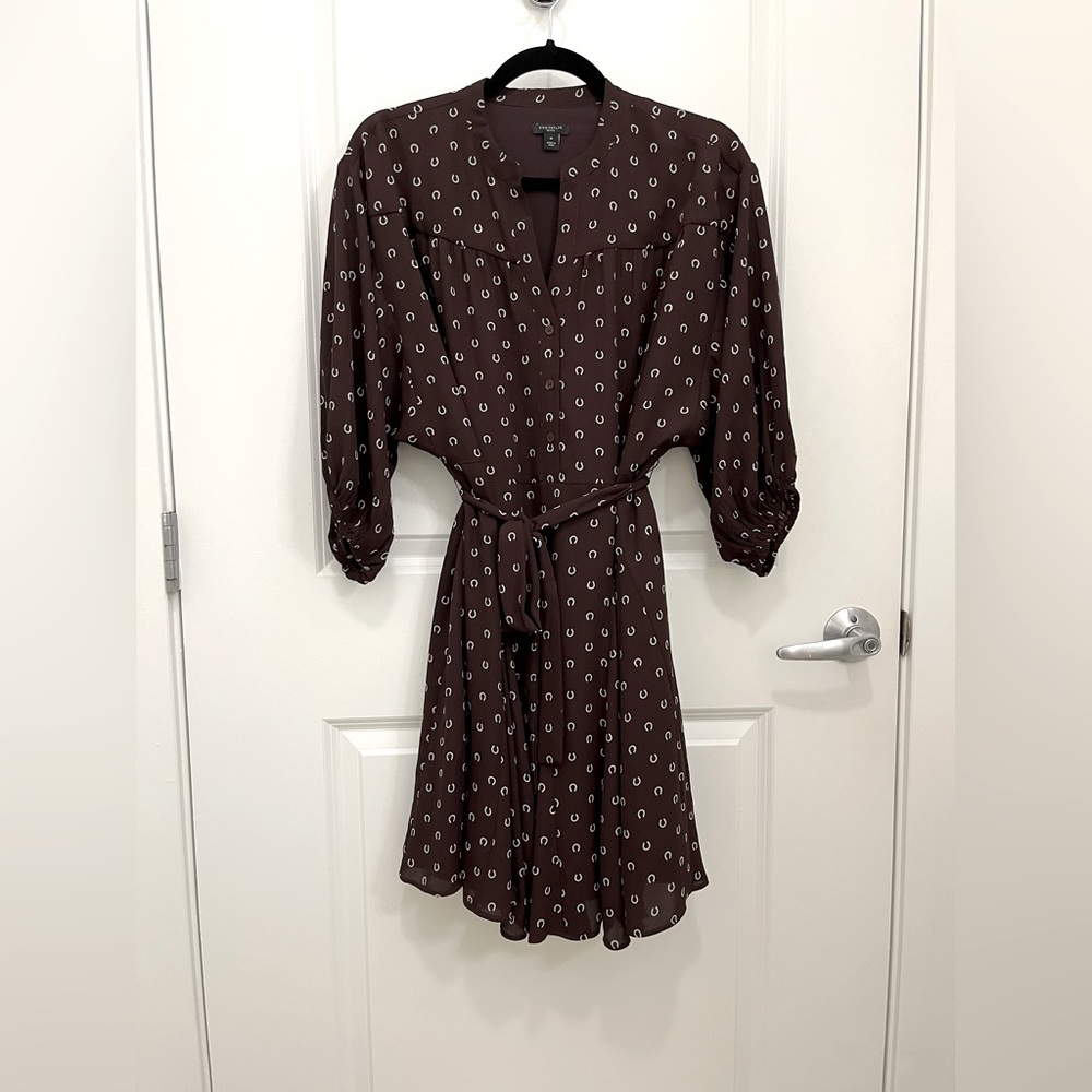 Kentucky Derby horseshoe dress. Ann Taylor 6P.